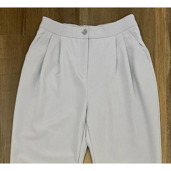 Sincerely Jules Career Pants Women’s Sz L Gray Lavender High Waisted Trousers - Picture 5 of 8